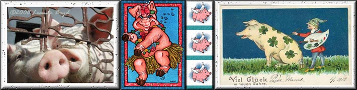 Meet your New Year's Goals with a successful Pork Diet! Learn to stop procrastinating, and EAT GREAT in 2009! (Starring the New Year's Hula Pig!)