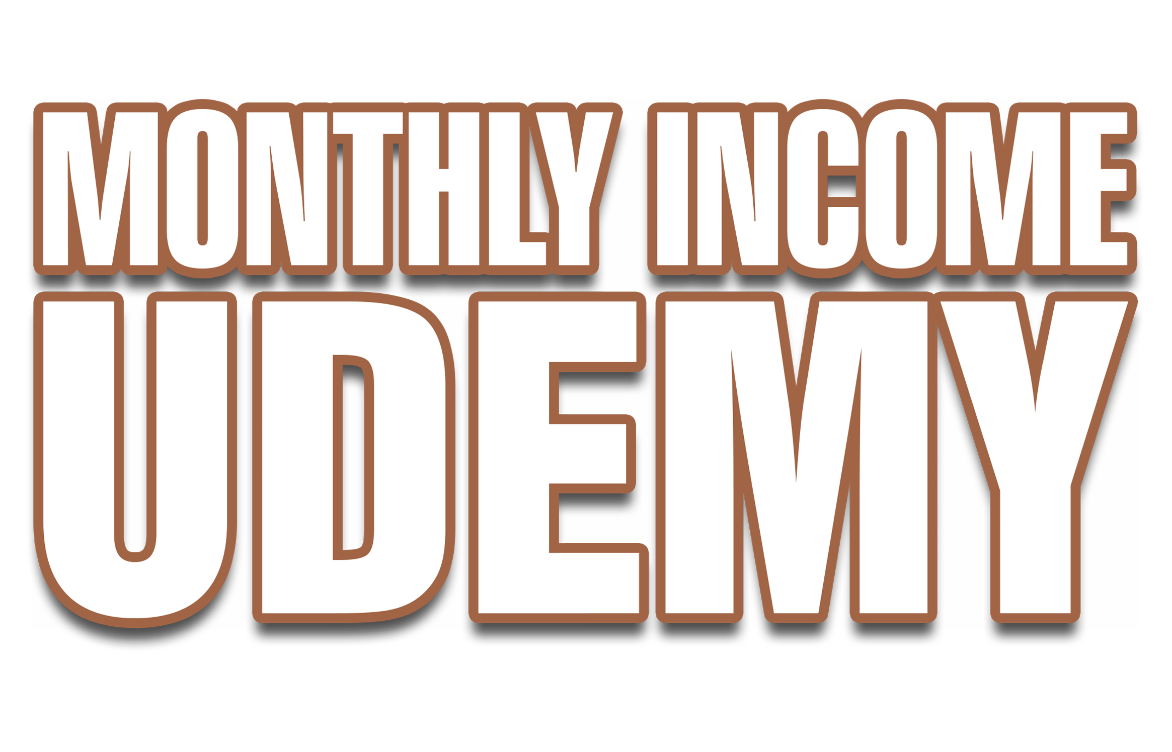 Monthly Income Udemy