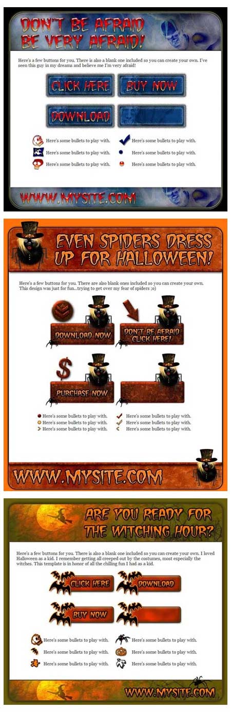 Halloween Minisites